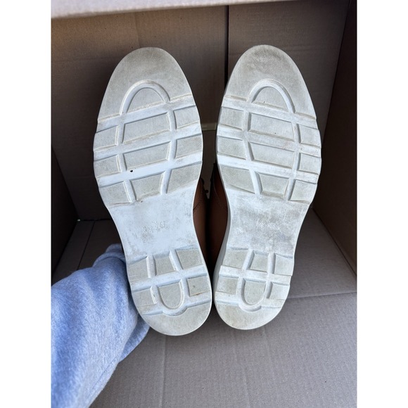 Coach G1416 Men's 10.5 Leather Chukka Boots Tan Brown Lace Up Casual Dress - Picture 11 of 13